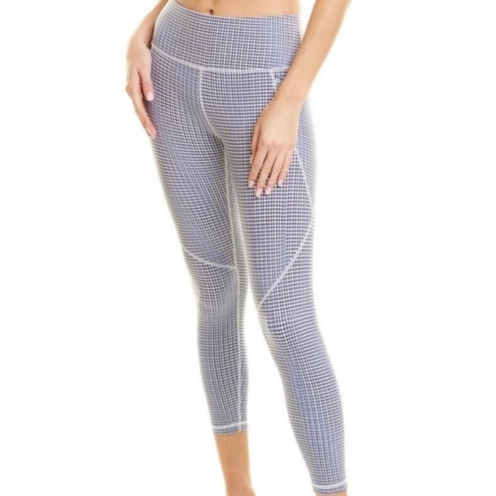 Sweaty Betty Power‎ Crop Leggings Blue White Small